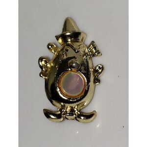 Vintage Volupte Mother Of Pearl Abalone Brooch Pin Marked